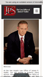 Mobile Screenshot of jpsadlerlaw.com